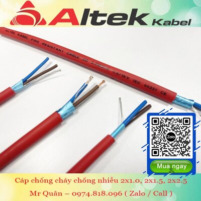 Cáp chống cháy - Công Ty TNHH Altek Kabel Việt Nam