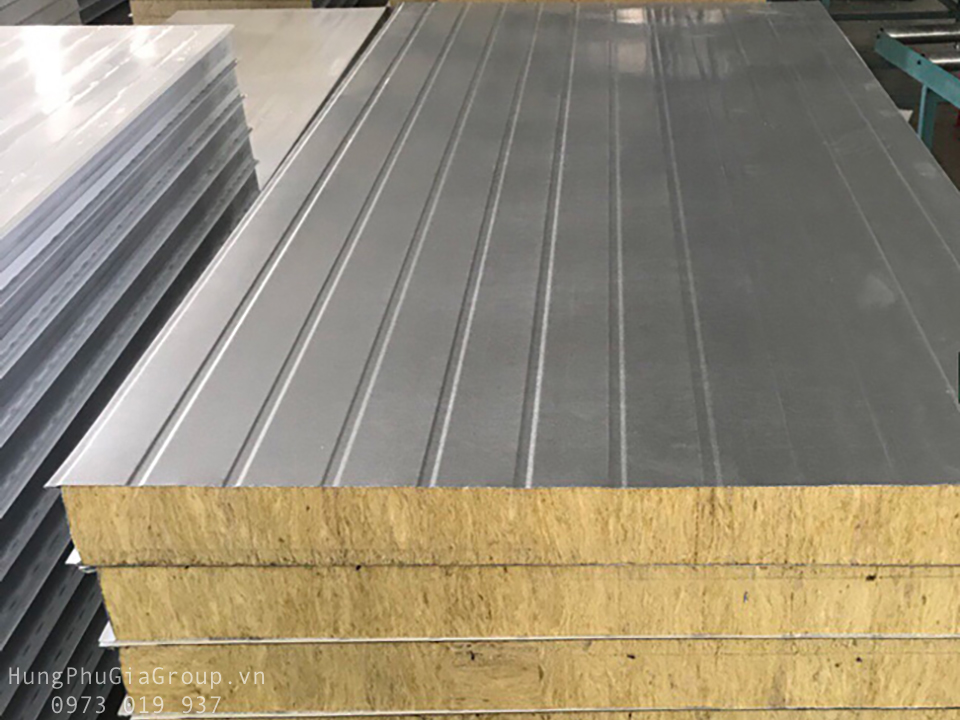 Panel Rockwool chống cháy