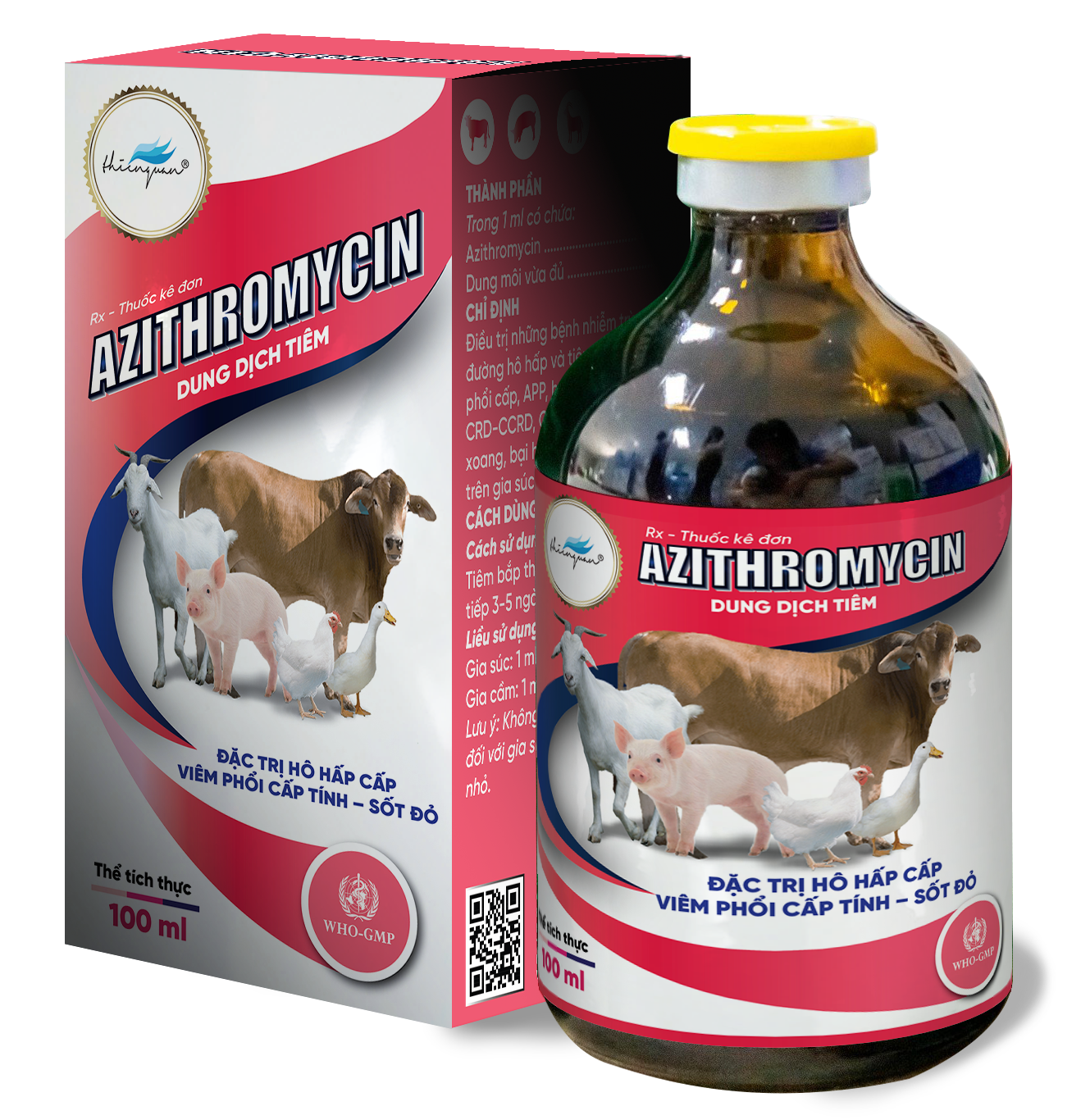 AZITHROMYCIN dạng tiêm