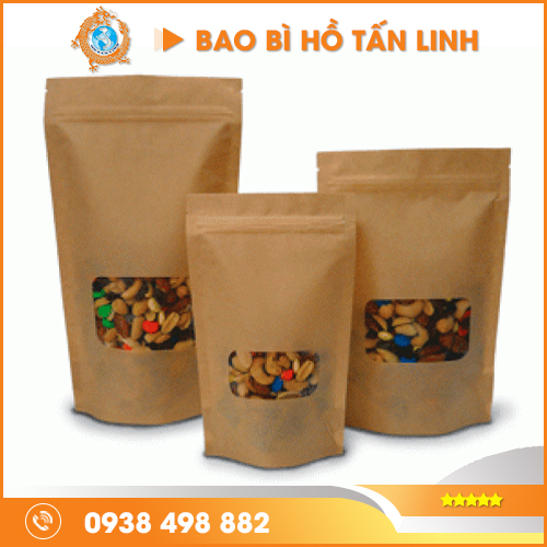 Túi cà phê giấy - Bao Bì Hồ Tấn Linh - Công Ty TNHH Phát Triển Toàn Cầu Hồ Tấn Linh