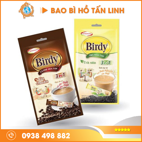 Túi giấy cà phê - Bao Bì Hồ Tấn Linh - Công Ty TNHH Phát Triển Toàn Cầu Hồ Tấn Linh