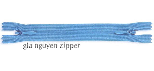 Dây khóa kéo ẩn