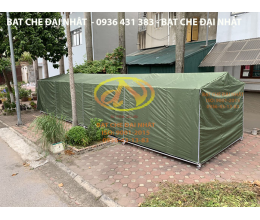 Nhà bạt dã chiến 30m2 - sản xuất may bạt theo yêu cầu - Ô Dù Đại Nhật - Công Ty TNHH Đầu Tư Phát Triển Đại Nhật