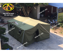 Nhà bạt đại đội màu quân đội - nhà bạt 45m2, 50m2 - Ô Dù Đại Nhật - Công Ty TNHH Đầu Tư Phát Triển Đại Nhật