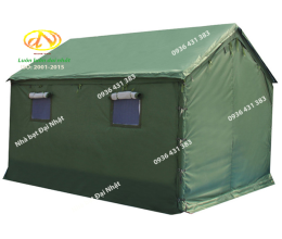 Nhà bạt tiểu đội 15m2- vải bạt quân đội - Ô Dù Đại Nhật - Công Ty TNHH Đầu Tư Phát Triển Đại Nhật