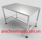 Bàn thao tác khung Inox - Thiết Bị Công Nghiệp ATECH - Công Ty TNHH ATECH Việt Nam