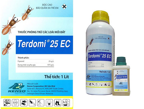 Thuốc chống mối Terdomi 25EC - Công Ty TNHH Phát Triển Công Nghệ Sinh Hóa Hoàng Long