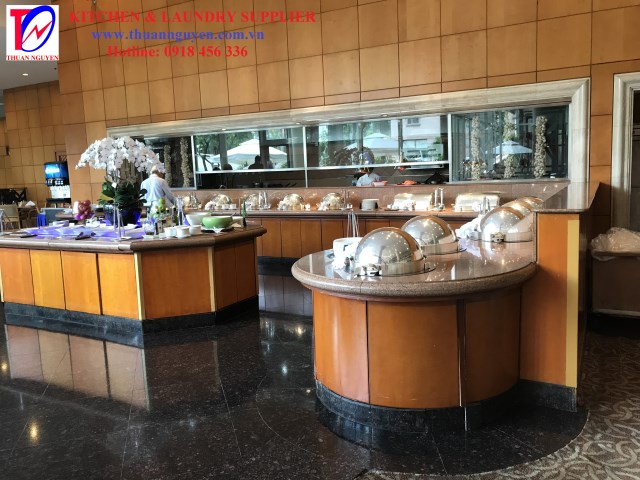 Hệ thống bếp buffet khách sạn - Bếp Công Nghiệp Thuận Nguyên - Công Ty TNHH Sản Xuất Thương Mại Kỹ Thuật Thuận Nguyên