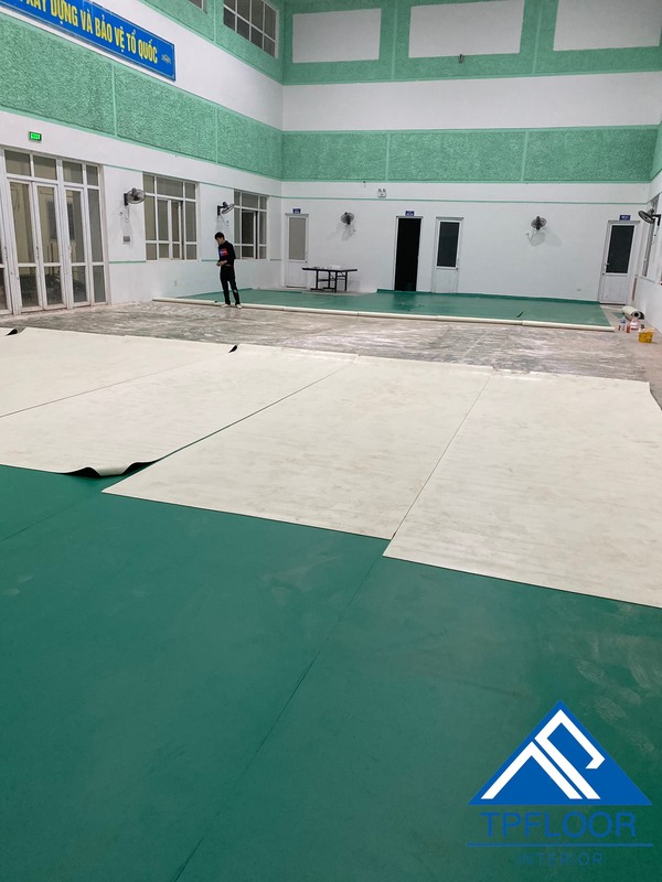 Dự án nhà thi đấu trường THCS Văn đức - Gia Lâm