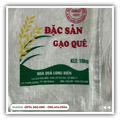 Bao gạo - Bao PP Dệt Hoàng Trường Packaging - Công Ty TNHH Sản Xuất Thương Mại Quốc Tế Hoàng Trường Packaging