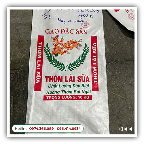 Bao gạo - Bao PP Dệt Hoàng Trường Packaging - Công Ty TNHH Sản Xuất Thương Mại Quốc Tế Hoàng Trường Packaging
