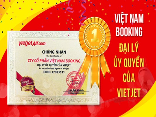 Đại lý ủy quyền Vietjet - Việt Nam Booking - Công Ty Cổ Phần Việt Nam Booking