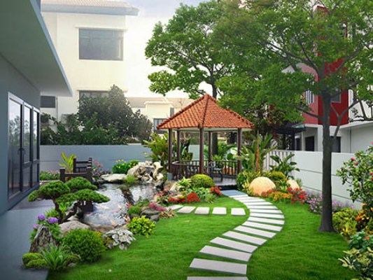 Dịch vụ thiết kế cảnh quan - Cây Xanh Miền Nam - Công Ty TNHH Vệ Sinh Cây Xanh Miền Nam