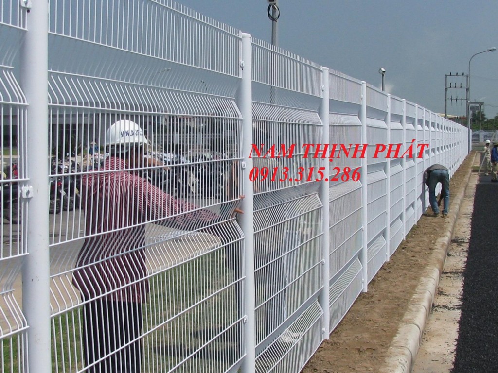 Hàng rào lưới hàn chập xây - Công Ty TNHH Sản Xuất Cơ Khí Và Xây Dựng Nam Thịnh Phát