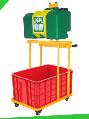 Bình rửa mắt 7501 có xe đẩy
