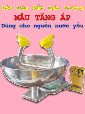 Bồn rửa mắt gắn tường