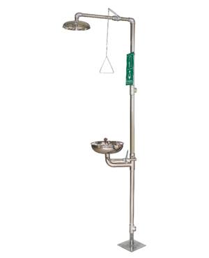 Bồn rửa mắt kết hợp với sen tấm