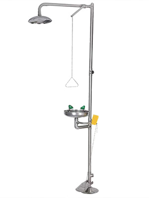 Bồn rửa mắt kết hợp tắm khẩn cấp