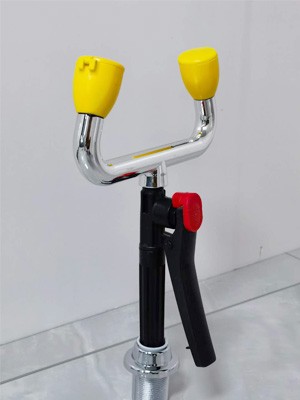 Vòi rửa mắt khẩn cấp 2 nhánh ABS