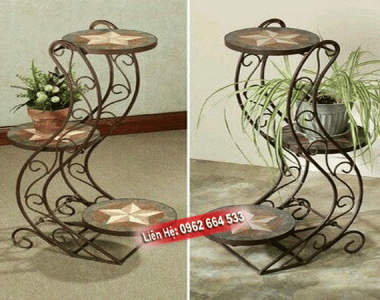 Kệ hoa sắt mỹ thuật