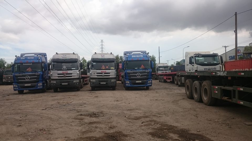 Dịch vụ giao nhận, vận tải đường bộ - Vận Tải Đinh Nguyễn - Công Ty TNHH Đinh Nguyễn