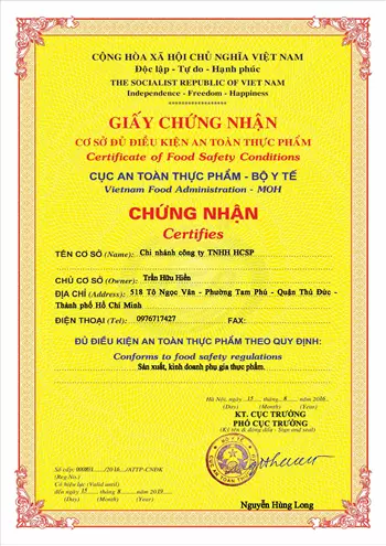 Chứng chỉ, chứng nhận