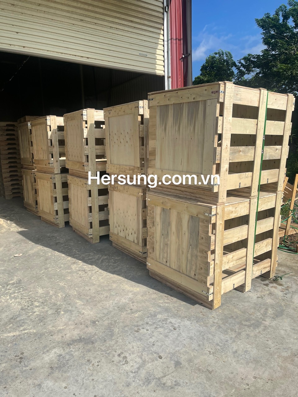 Kiện gỗ, thùng gỗ - Pallet Gỗ HerSung Việt Nam - Công Ty TNHH HerSung Việt Nam