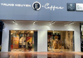 E Trung Nguyên Coffee buôn hồ - Quảng Cáo Hoàng Long - Công Ty TNHH TMDV Quảng Cáo Hoàng Long