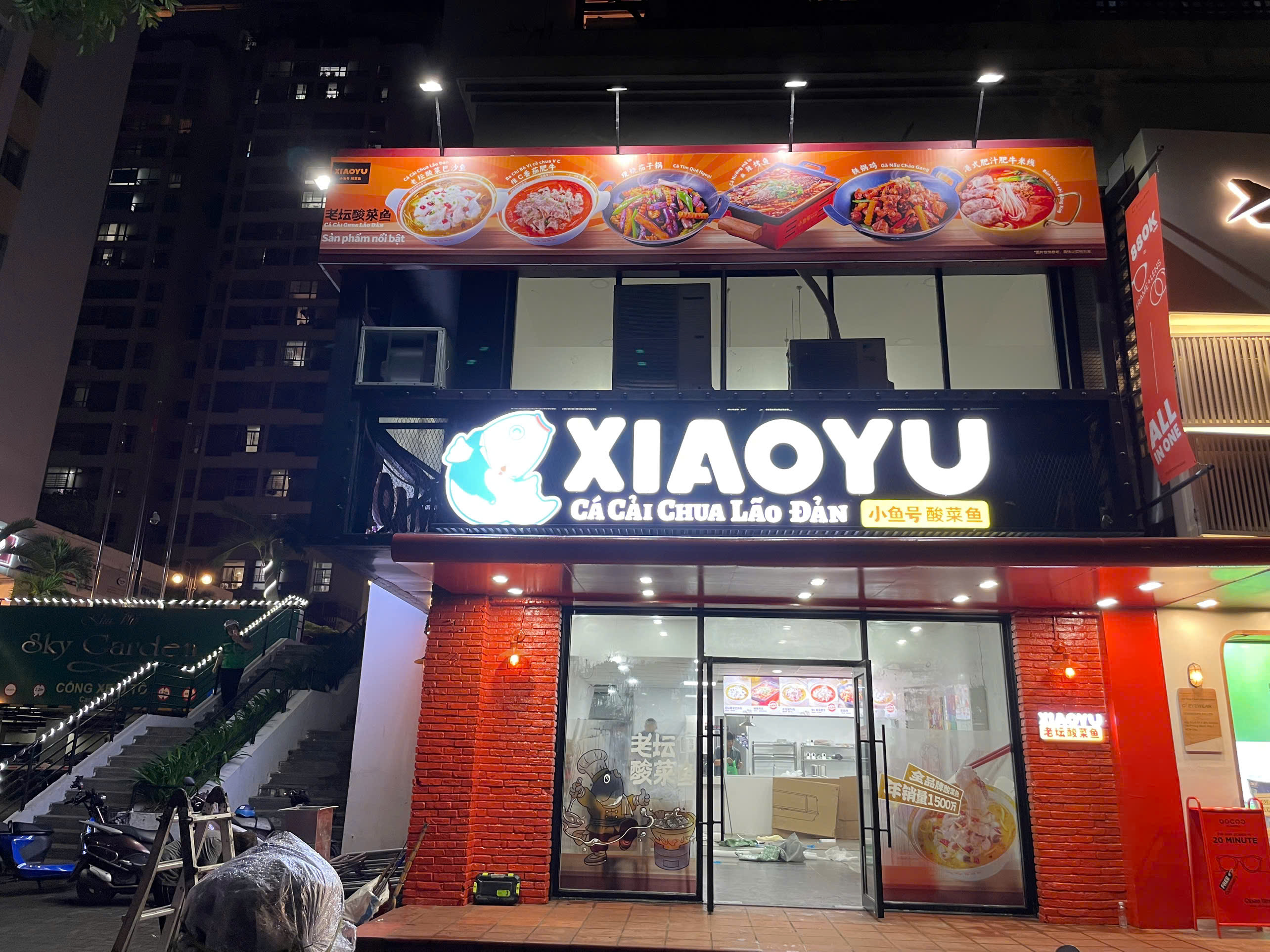 Thi công biển quảng cáo đèn led - Quảng Cáo Hoàng Long - Công Ty TNHH TMDV Quảng Cáo Hoàng Long