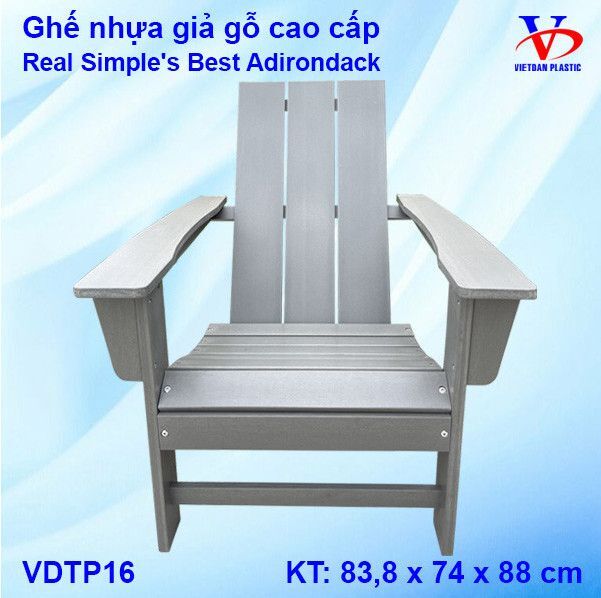 Ghế nhựa giả gỗ cao cấp - Nhựa Việt Đan - Công Ty TNHH Nhựa Việt Đan