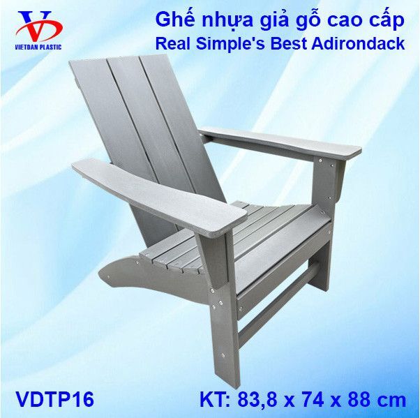 Ghế nhựa giả gỗ cao cấp - Nhựa Việt Đan - Công Ty TNHH Nhựa Việt Đan