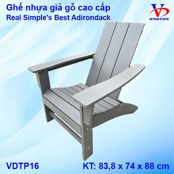 Ghế nhựa giả gỗ cao cấp - Nhựa Việt Đan - Công Ty TNHH Nhựa Việt Đan