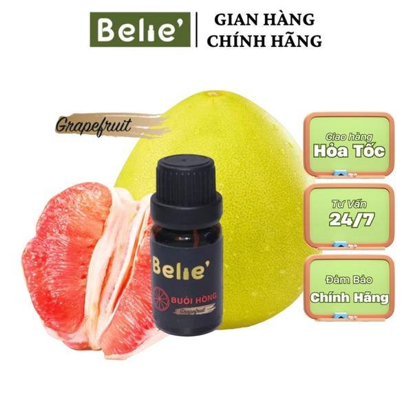 Tinh dầu bưởi hồng Belie nguyên chất