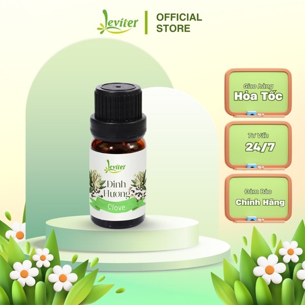 Tinh dầu đinh hương Leviter 10ml - 100ml