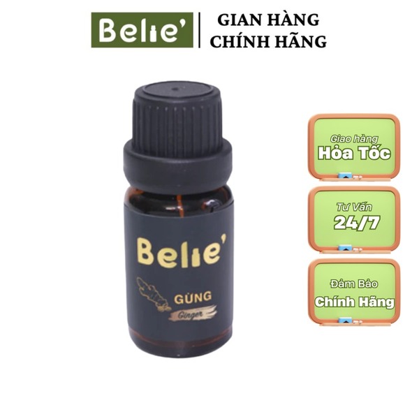Tinh dầu gừng Belie nguyên chất