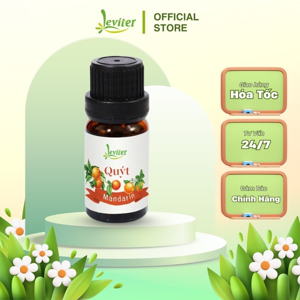 Tinh dầu quýt Leviter 10ml - 100ml