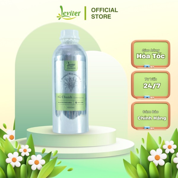 Tinh dầu sả chanh Leviter 1000ml