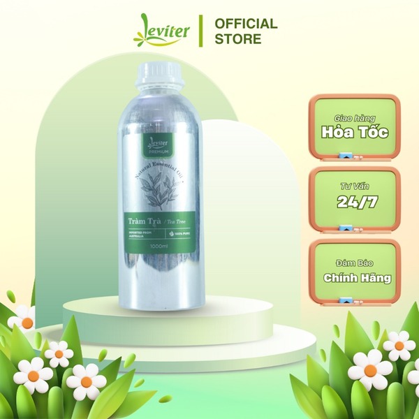 Tinh dầu tràm trà Leviter 1000ml