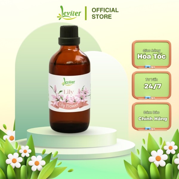 Tinh dầu tự nhiên Leviter hoa lily 100ml