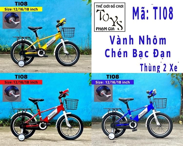 Xe đạp nam Ghidong ngang - Đồ Chơi Trẻ Em Bến Tre - Cửa Hàng Thế Giới Đồ Chơi