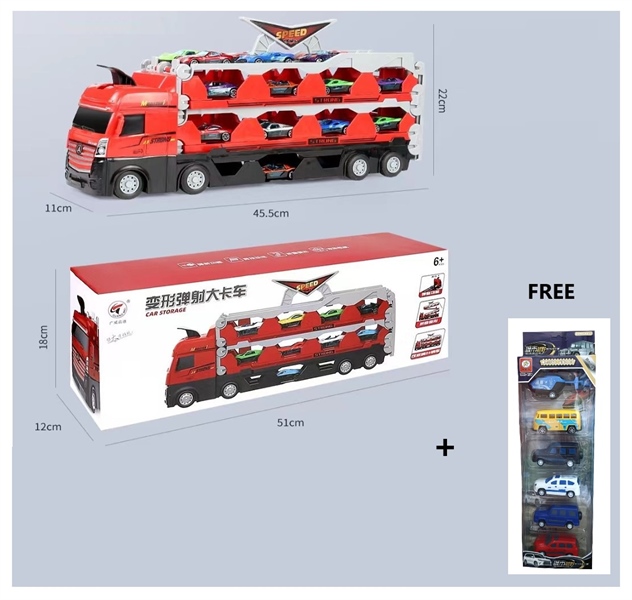 Xe container chở xe ô tô - Đồ Chơi Trẻ Em Bến Tre - Cửa Hàng Thế Giới Đồ Chơi