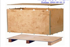 Thùng gỗ lắp ghép - Công Ty TNHH Dịch Vụ Thương Mại Và Sản Xuất Hưng Đạt