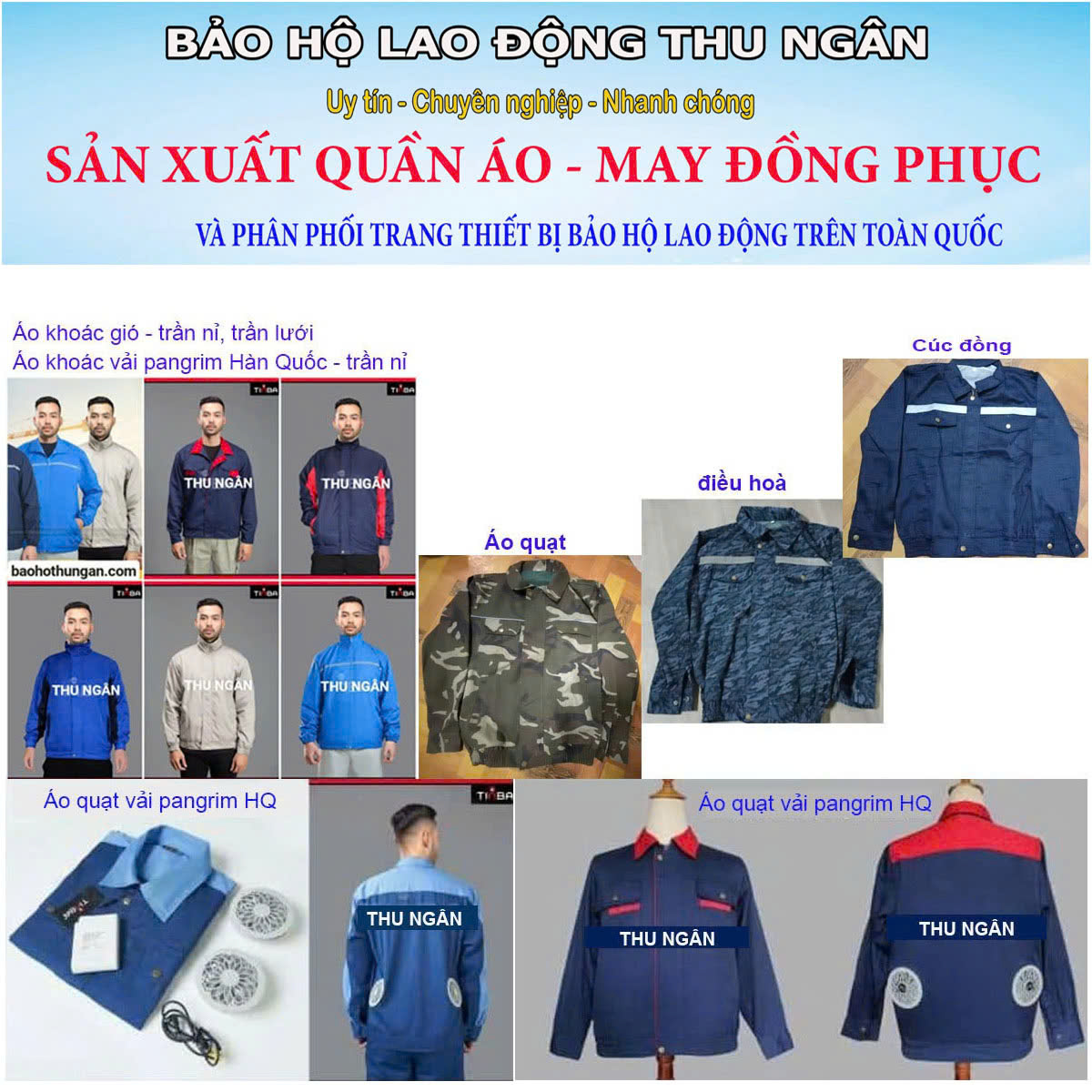 Sản phẩm nổi bật - Đồng Phục Thu Ngân - Công Ty TNHH TMDV Và Đào Tạo Thu Ngân