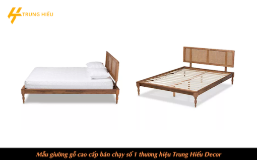 Giường gỗ các loại - Bàn Ghế Nội Ngoại Thất Trung Hiếu Decor - Công Ty TNHH Trung Hiếu Decor