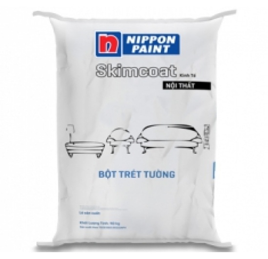 Bột trét Nippon nội thất - 40kg - Sơn Bình Nguyên - Công Ty TNHH TM & DV Xây Dựng Bình Nguyên