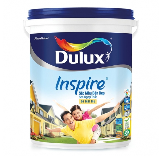 Sơn Dulux ngoại thất Inpire (Mờ) 18 lít