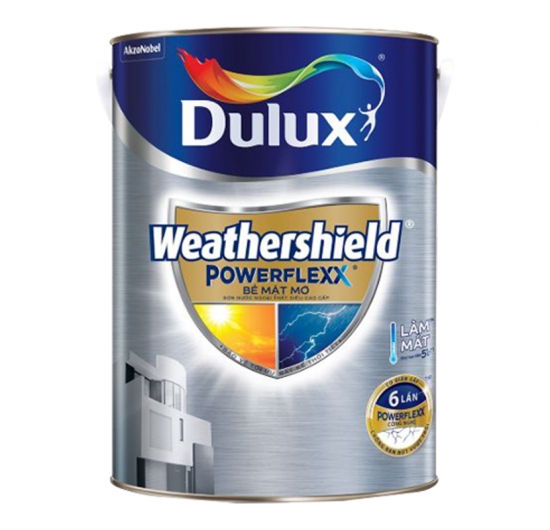 Sơn Dulux ngoại thất Weathershield Powerflexx 5L