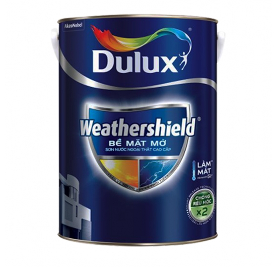 Sơn Dulux Weathershield mờ 5L