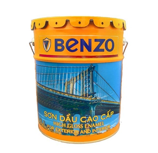 Sơn kim loại - sơn dầu Benzo