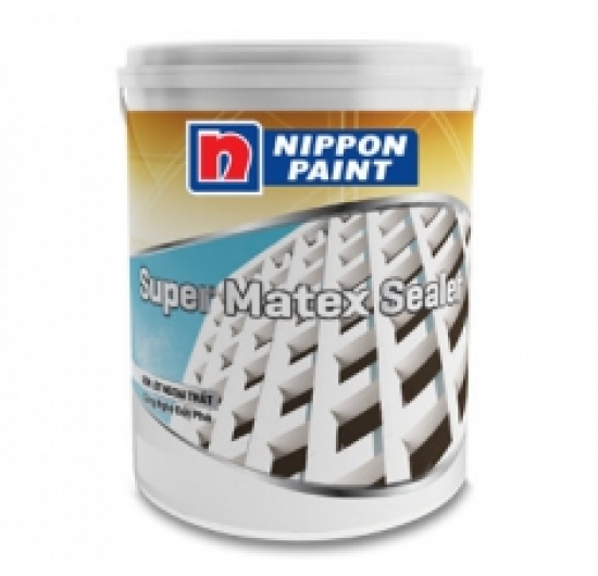 Sơn lót ngoại thất Nippon Super Matex Sealer 18l - Sơn Bình Nguyên - Công Ty TNHH TM & DV Xây Dựng Bình Nguyên